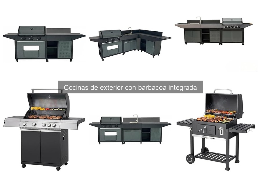 Mejores marcas de cocinas de exterior con barbacoa integrada