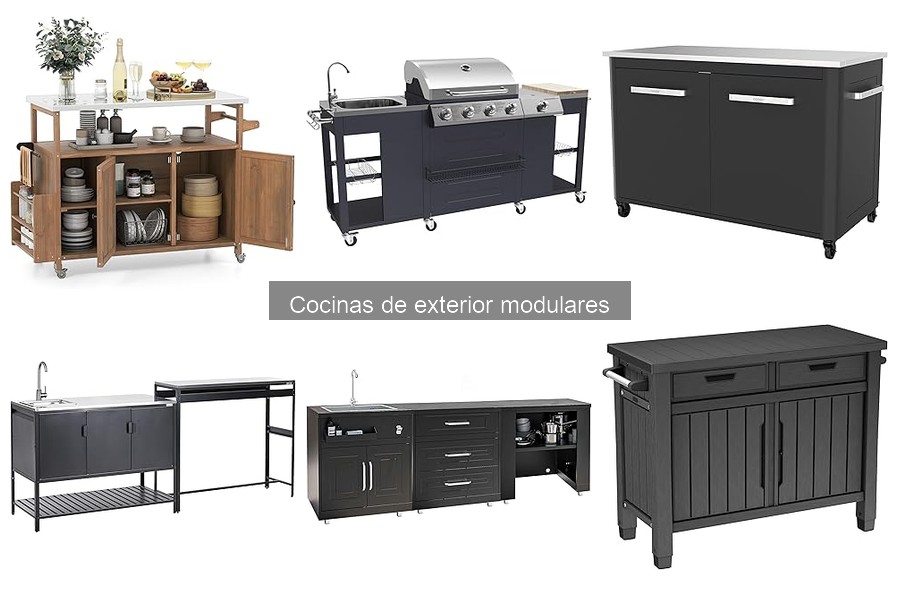 Mejores marcas de cocinas de exterior modulares en 2023