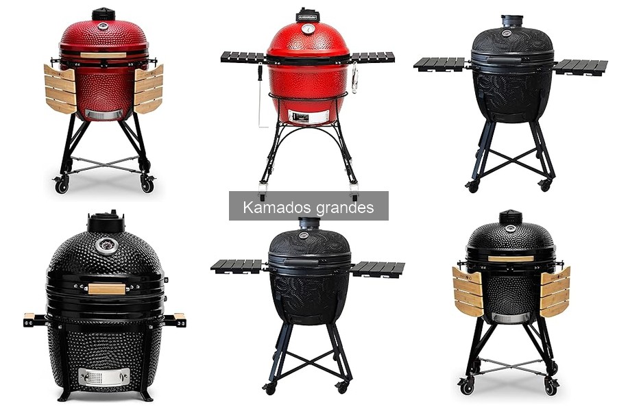 Mejores marcas de kamados grandes para asados perfectos