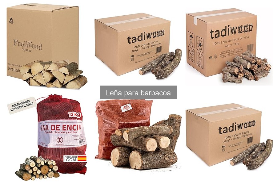 Mejores marcas de leña para barbacoa: comparativa y análisis