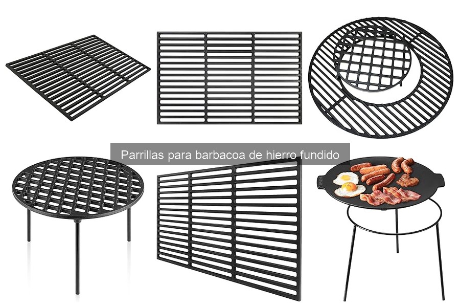Mejores marcas de parrillas de hierro fundido para asar