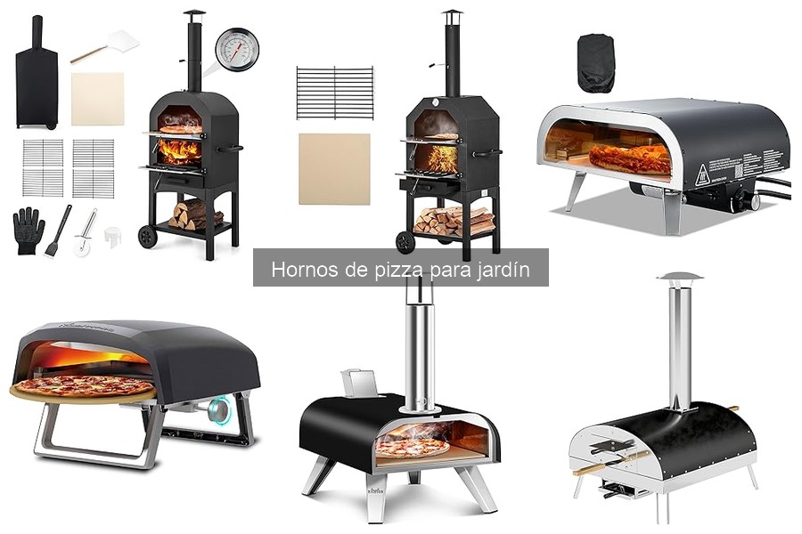 Mejores ofertas en hornos de pizza para jardín 2023