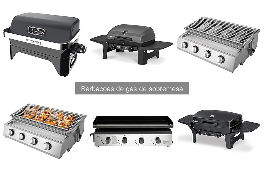 Mejores ofertas y precios de barbacoas de gas de sobremesa