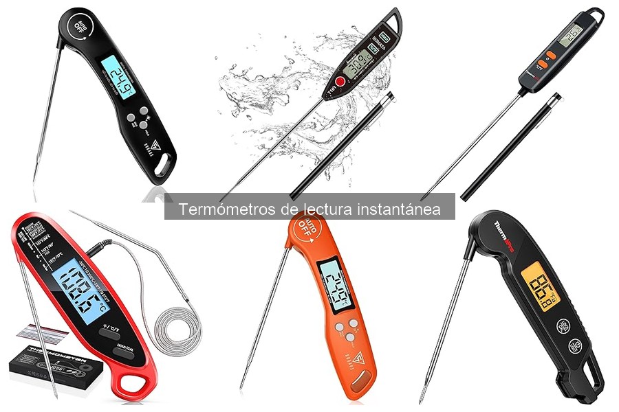 Mejores ofertas y precios de termómetros de lectura instantánea