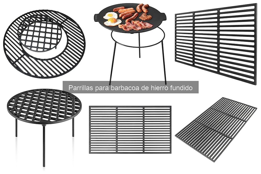 Mejores parrillas de hierro fundido para asar carne en 2023