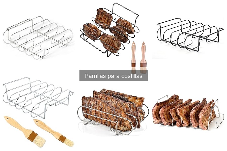 Mejores parrillas para costillas en 2023: comparativa y análisis