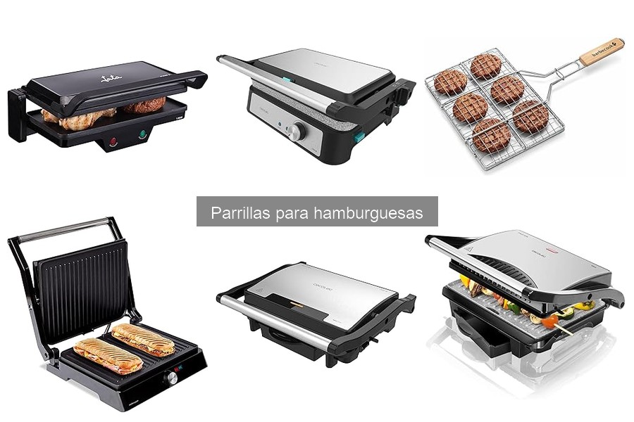Mejores Parrillas para Hamburguesas en 2023: Comparativa y Opiniones