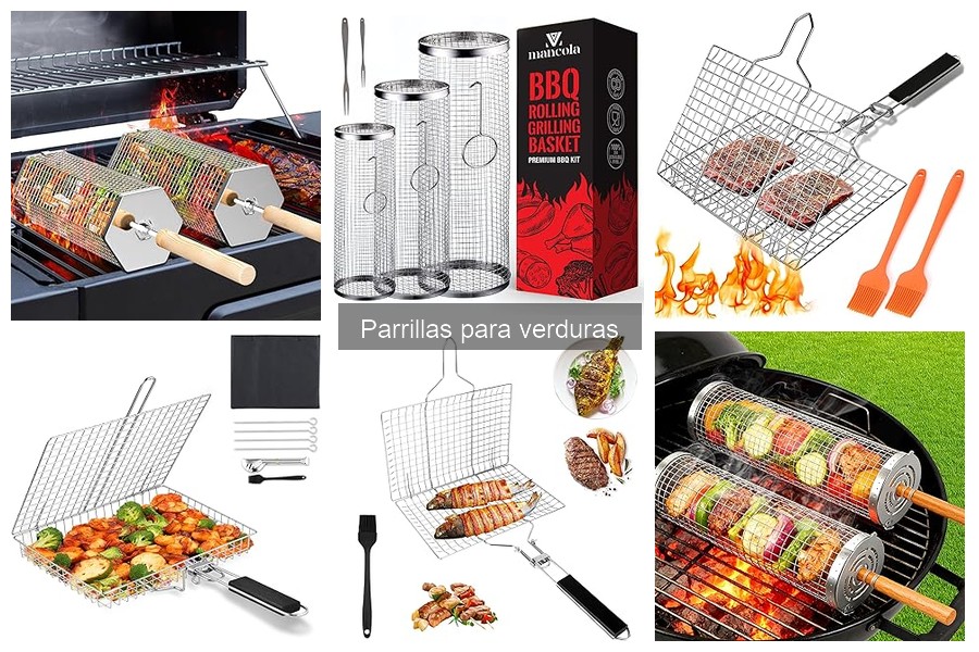 Mejores Parrillas para Verduras: Tipos y Características