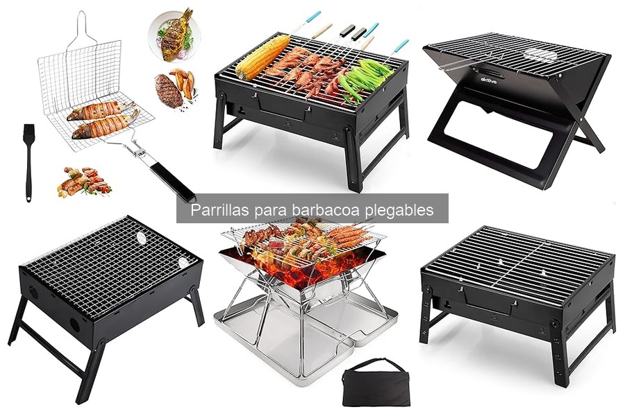 Mejores parrillas plegables para camping en 2023