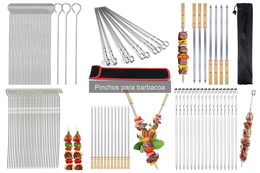 Mejores pinchos para asar carne: comparativa y detalles