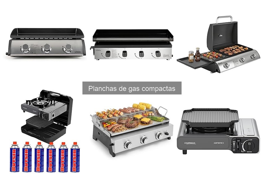 Mejores planchas de gas compactas para camping en 2023