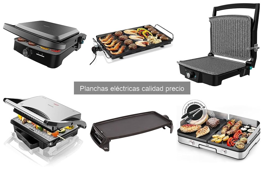 ** Mejores planchas eléctricas calidad-precio para tu cocina