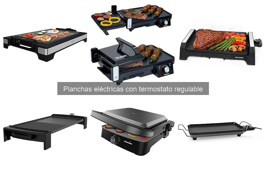 Mejores Planchas Eléctricas con Termostato Regulable para Hogar