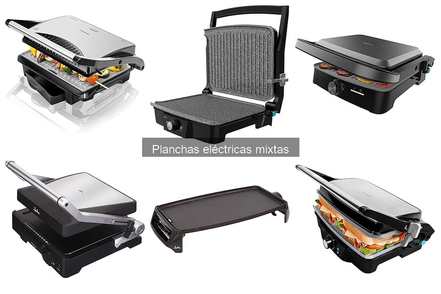Mejores Planchas Eléctricas Mixtas para Uso Doméstico 2023