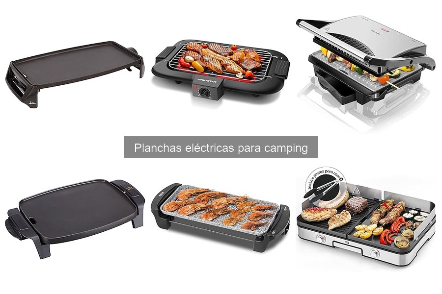 Mejores planchas eléctricas para camping en 2023