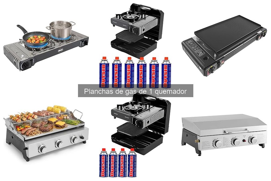 Mejores recetas para planchas de gas de 1 quemador