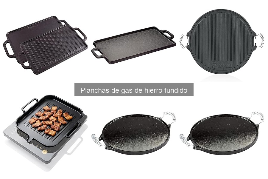 Mejores recetas para planchas de gas de hierro fundido