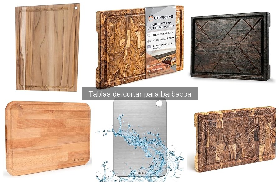 Mejores tablas de cortar para barbacoa 2023: Comparativa y precios