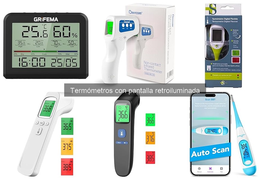 Mejores termómetros con pantalla retroiluminada para BBQ