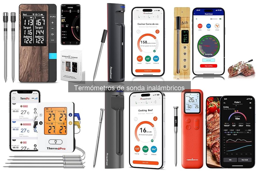 Mejores termómetros de sonda inalámbricos para asados
