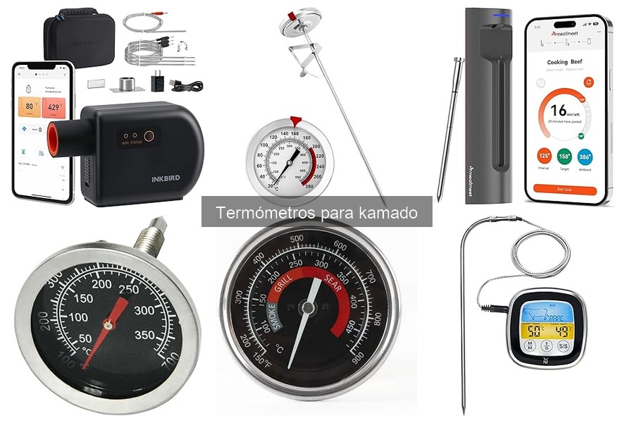 Mejores termómetros para kamado de 2023: Comparativa y precios