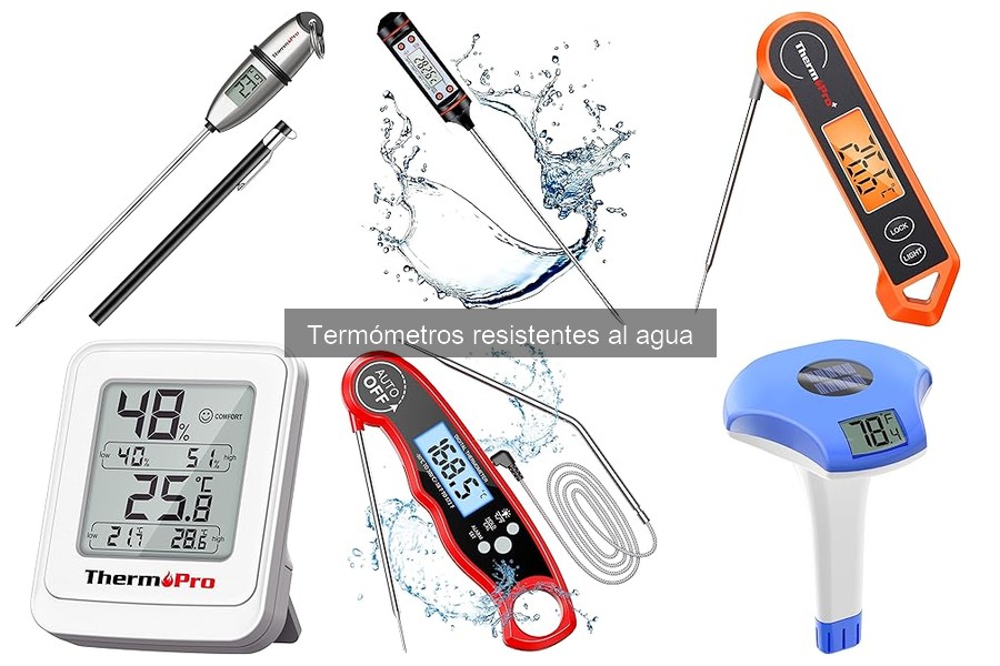 Mejores termómetros resistentes al agua para cocineros al aire libre