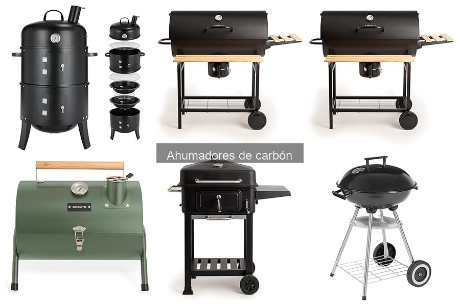 Ofertas actuales en ahumadores de carbón para disfrutar al aire libre