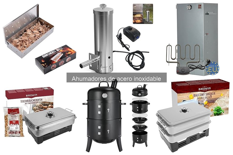 Ofertas en ahumadores de acero inoxidable para 2023