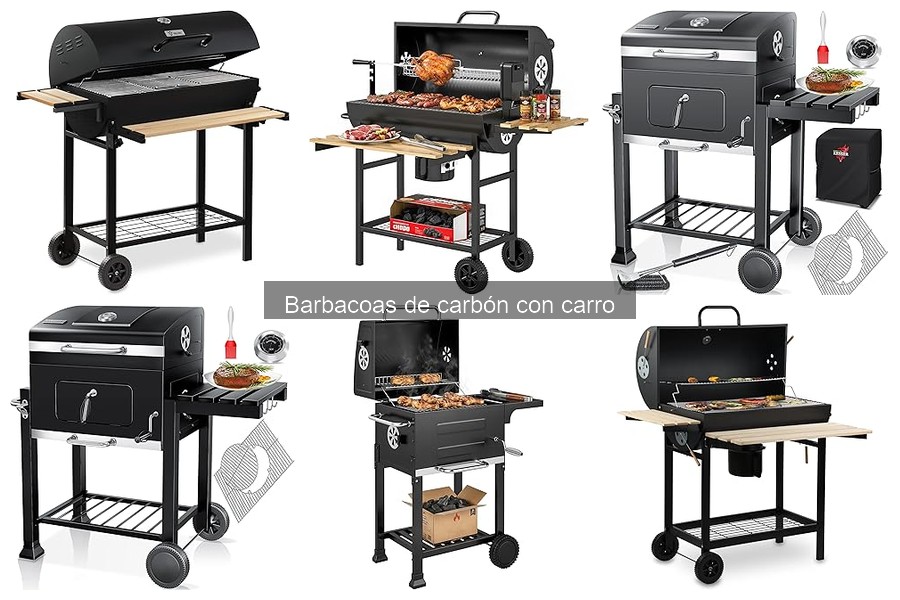 Ofertas en Barbacoas de Carbón con Carro para Ahorrar