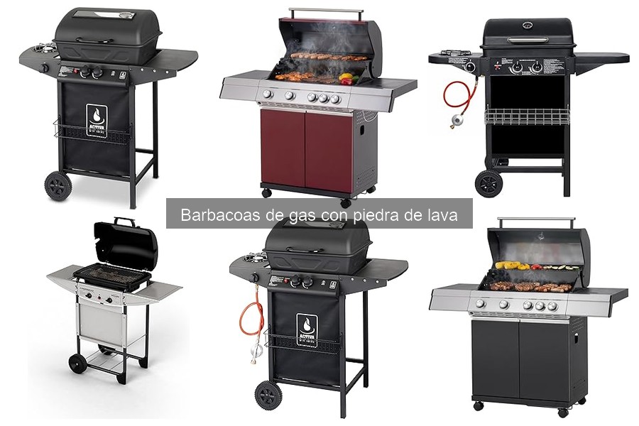 Ofertas en Barbacoas de Gas con Piedra de Lava para Comprar