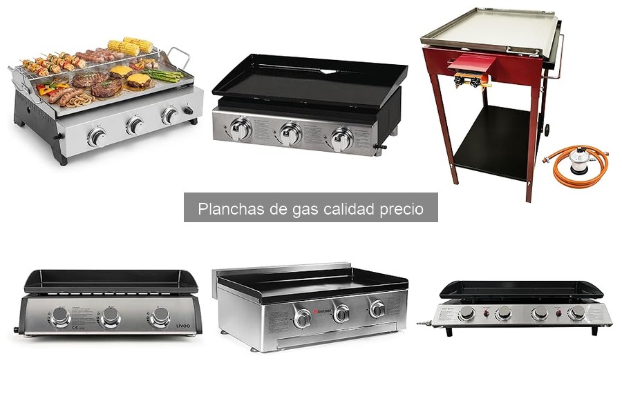 Opiniones de usuarios sobre planchas de gas para asar