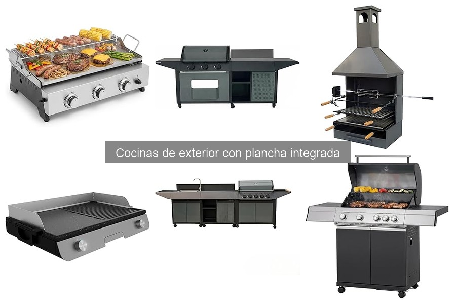 Opiniones reales sobre cocinas de exterior con plancha
