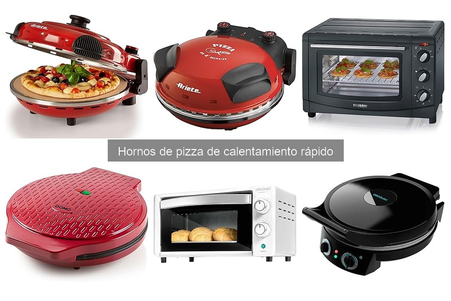 Opiniones sobre hornos de pizza de calentamiento rápido