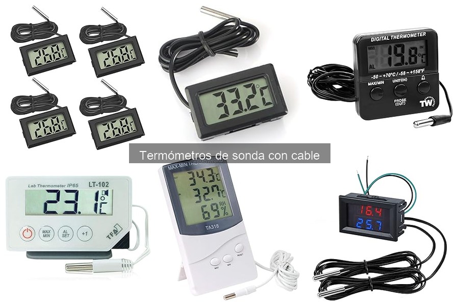Opiniones sobre marcas de termómetros de sonda con cable