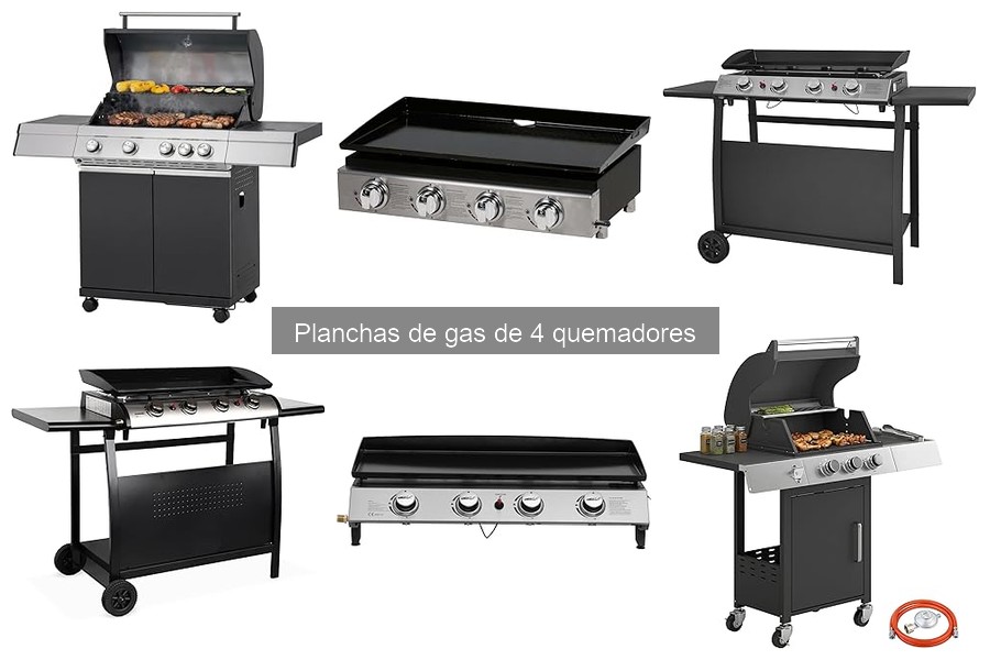 Opiniones sobre Planchas de Gas de 4 Quemadores en 2023