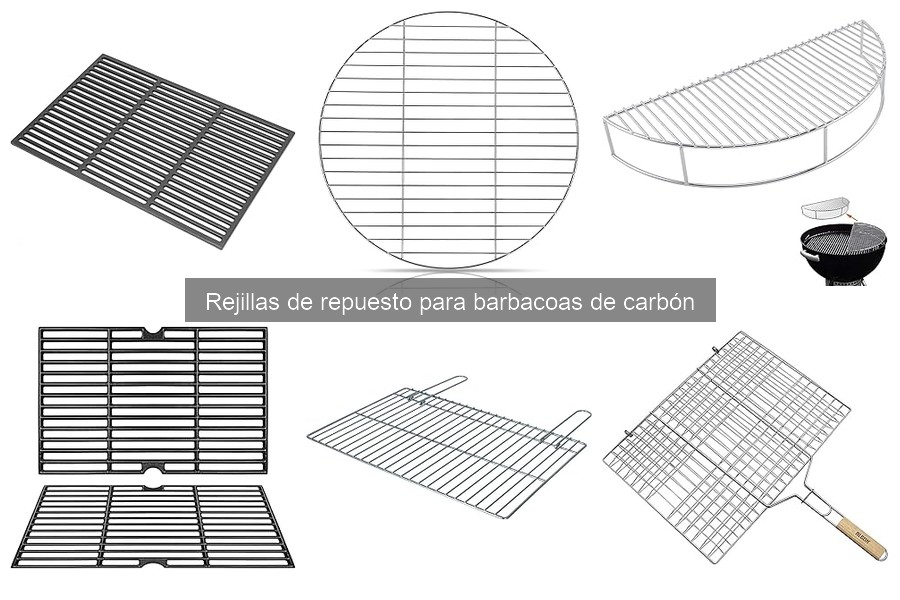 Opiniones sobre rejillas de repuesto para barbacoas de carbón