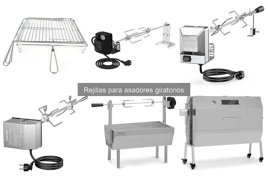 Opiniones sobre Rejillas para Asadores Giratorios
