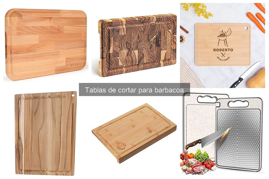 Opiniones sobre tablas de cortar para barbacoa: Mejores opciones