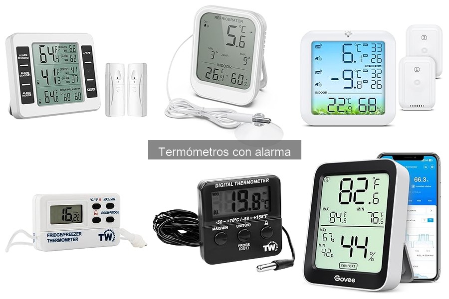 Opiniones sobre termómetros con alarma: ¿Cuál elegir?