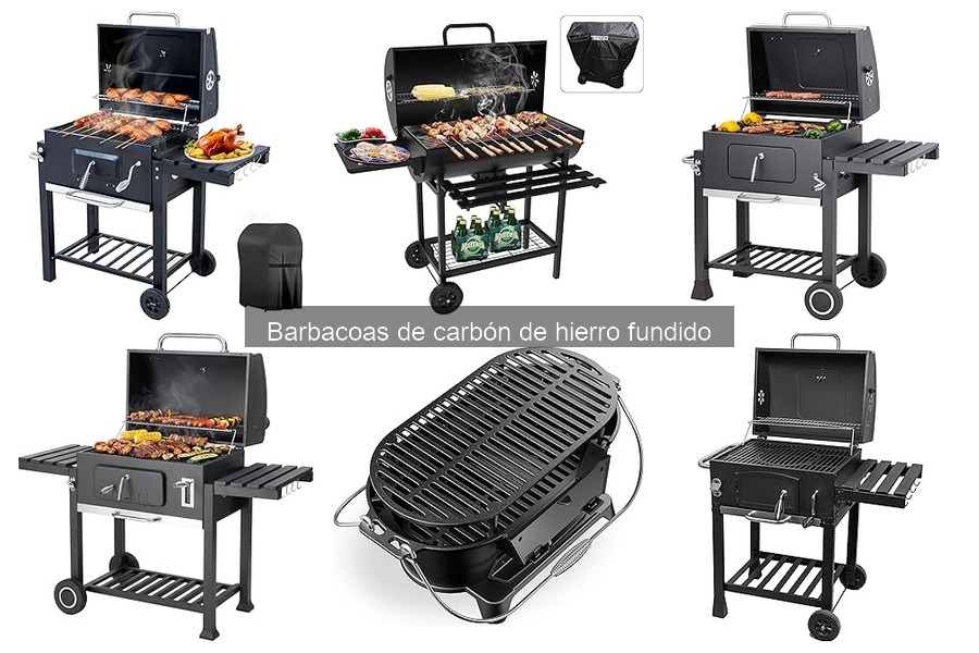 Optimiza tu parrilla de carbón de hierro fundido con estos consejos