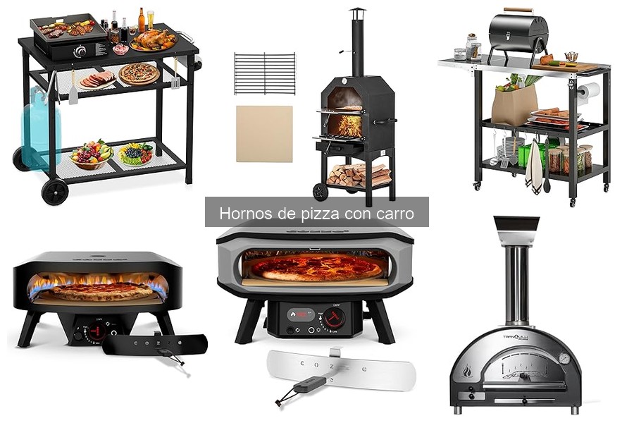 Precio promedio de hornos de pizza con carro en 2023