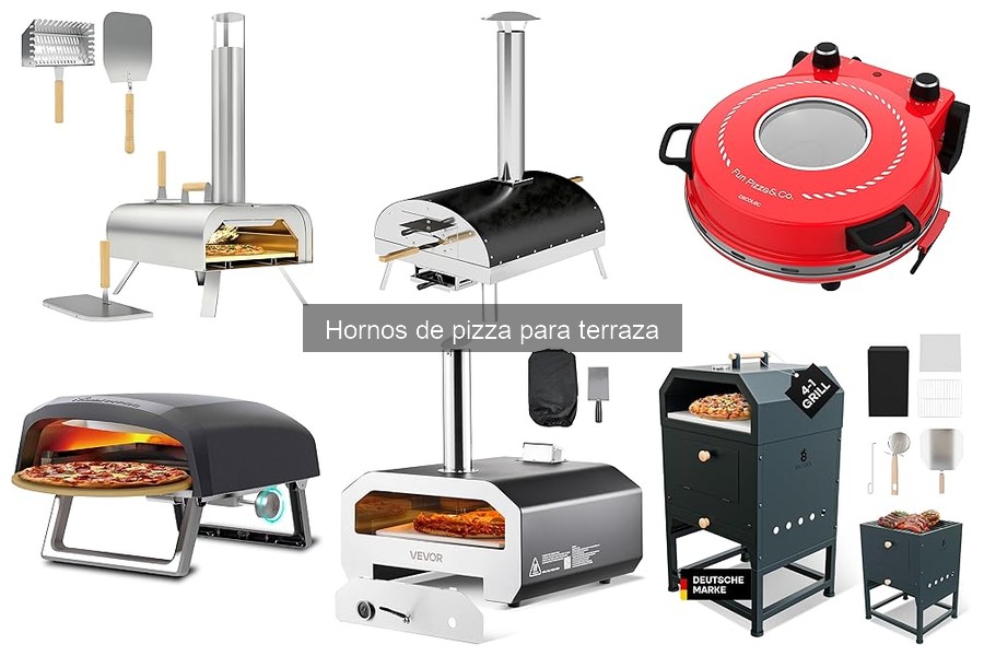 Precio promedio de hornos de pizza para terraza 2023