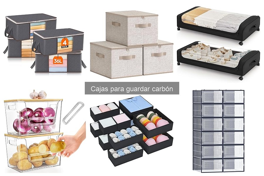 Precios de Cajas para Guardar Carbón: Mejores Ofertas Online