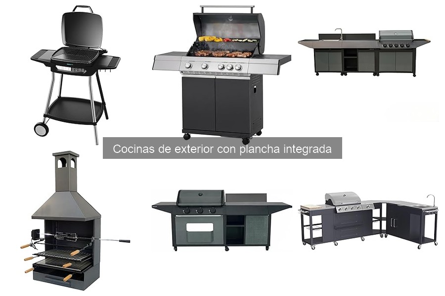 Precios de Cocinas de Exterior con Plancha Integrada