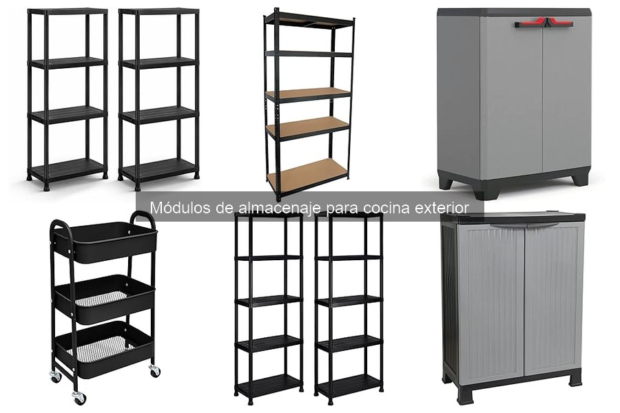 Precios de Módulos de Almacenaje para Cocina Exterior