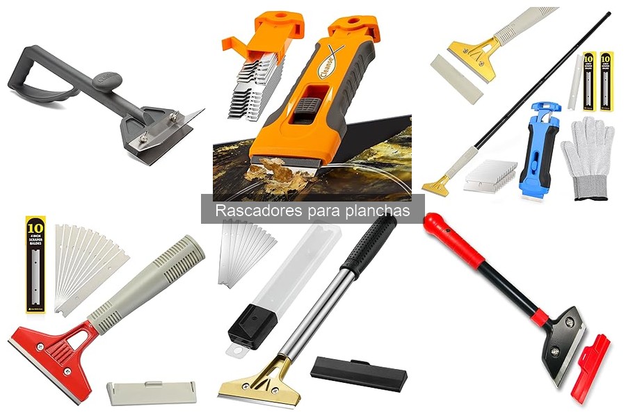 Precios de rascadores para planchas y dónde comprarlos