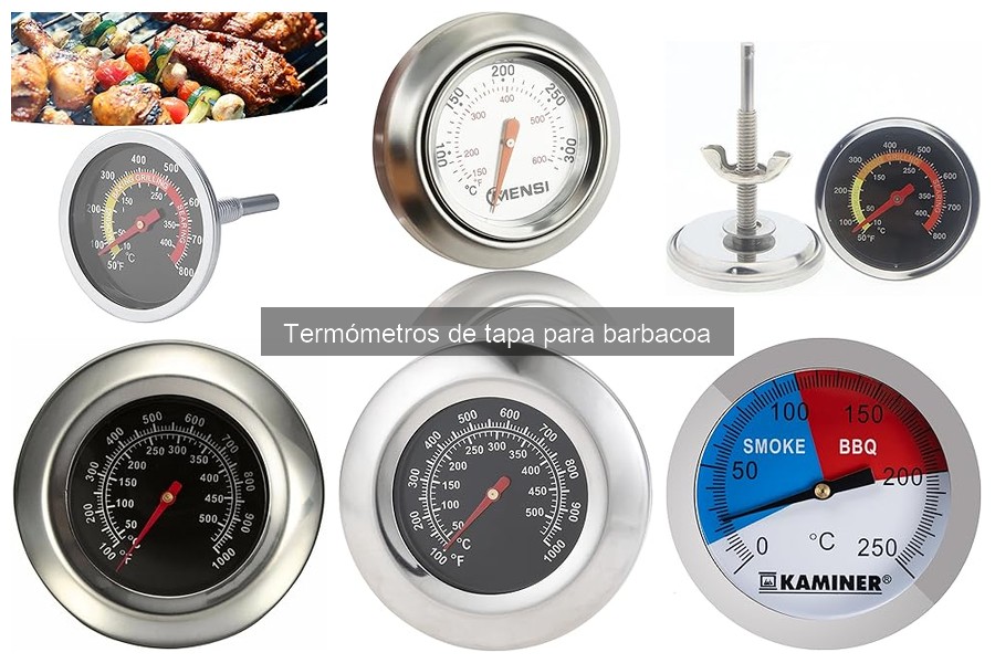 Precios de termómetros de tapa para barbacoa: guía comprativa