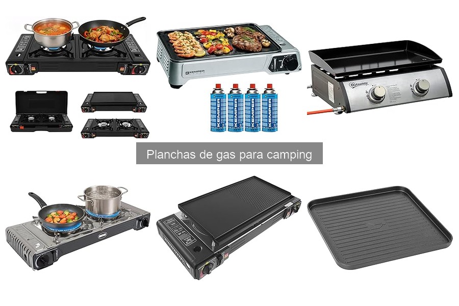 Precios y dónde comprar planchas de gas para camping