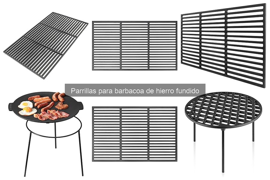 Preguntas frecuentes sobre parrillas de hierro fundido