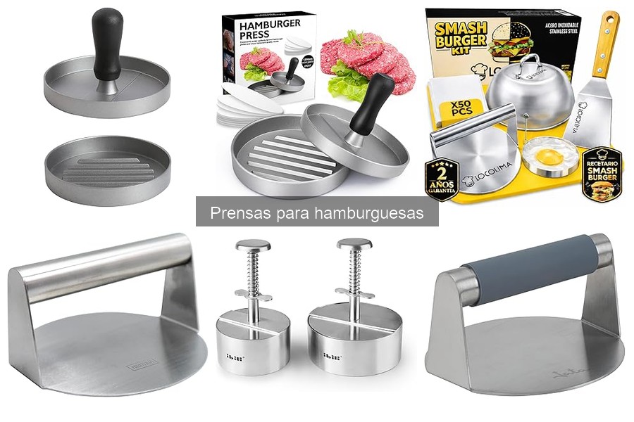 Prensa para hamburguesas: ¿Qué es y cómo funciona?